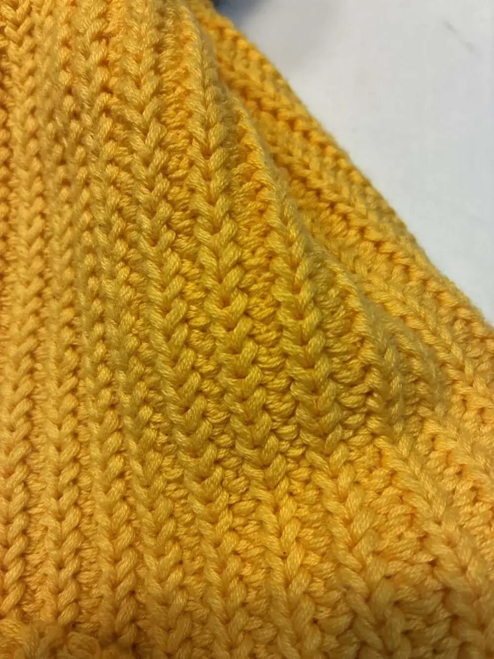 Love Your Melon Peanuts Charlie Brown Yellow Knit Beanie with Black Pom